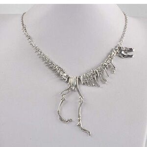 (A48) Dinosaur Skeleton Tyrannosaurus necklace Set